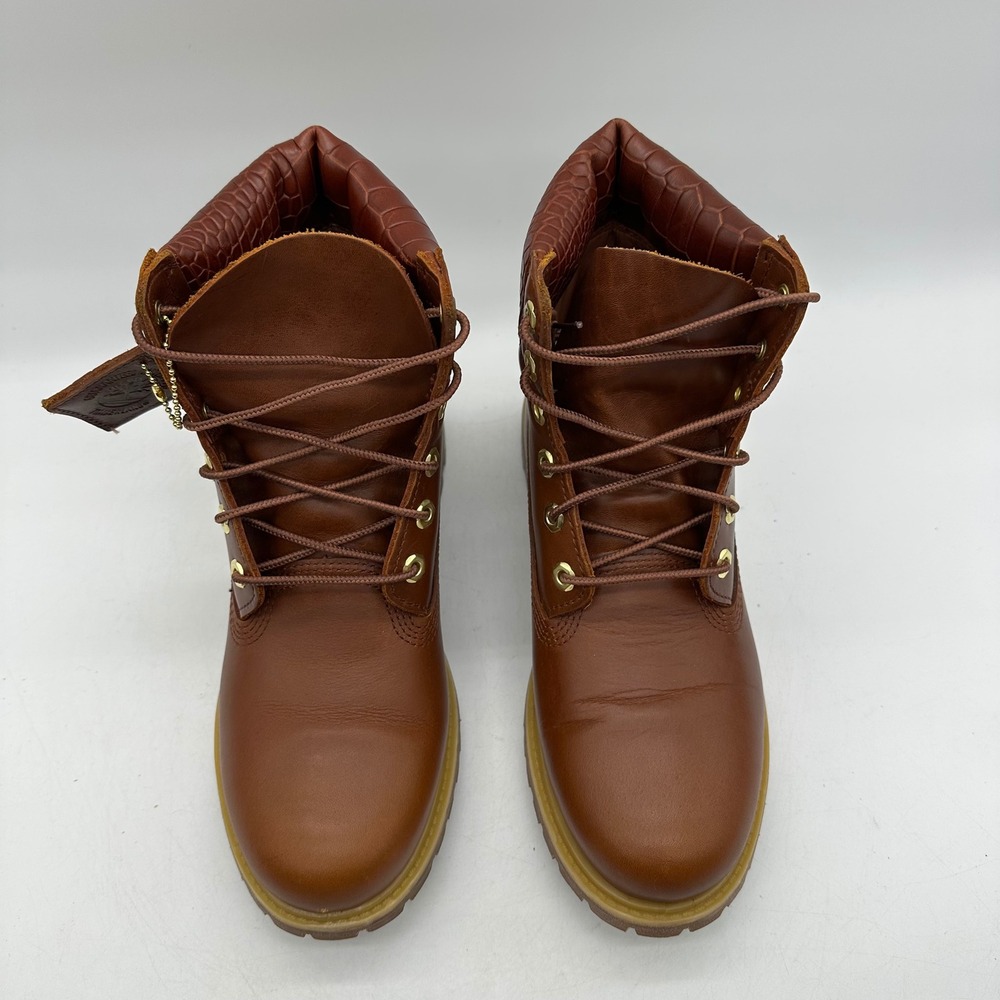 Timberland A2GX7 Womens 9.5 Safari Crocodile 6-Inch Premium Waterproof Boot K43 - Picture 6 of 12